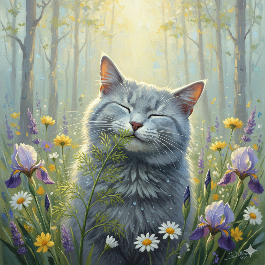 活力貓（俄羅斯藍貓）