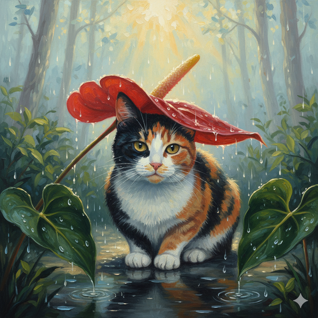 日常貓（三花貓）